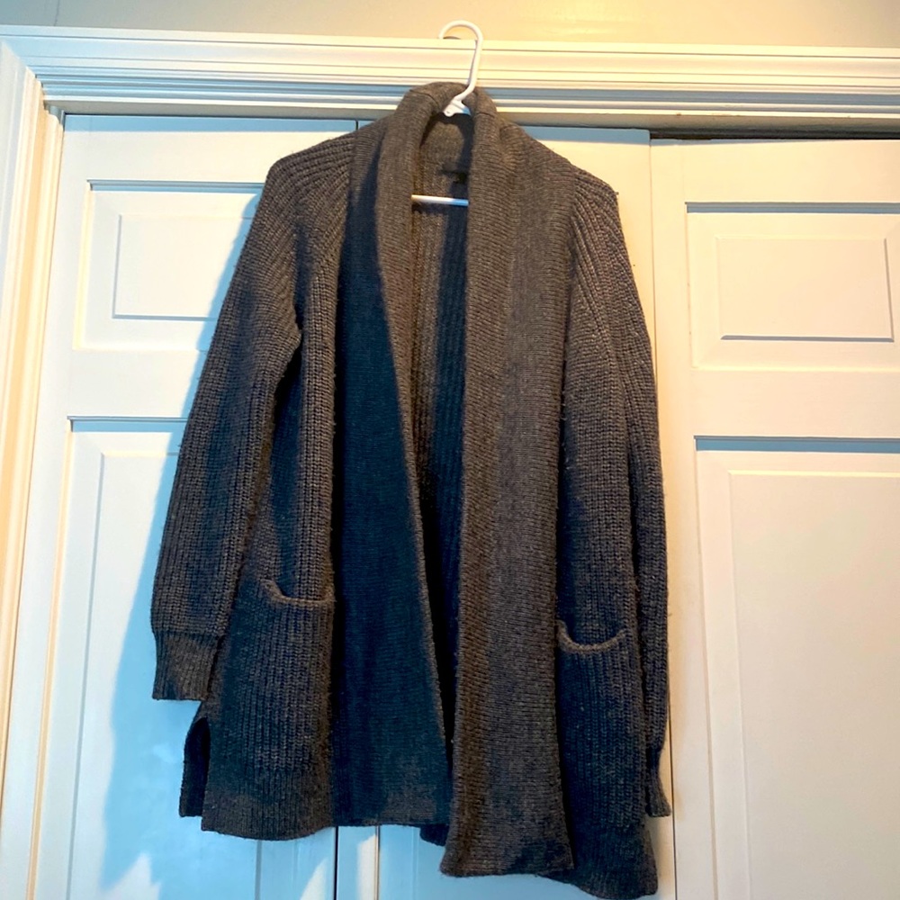 Beautiful J crew shawl cardigan. Soft! Not scratchy.